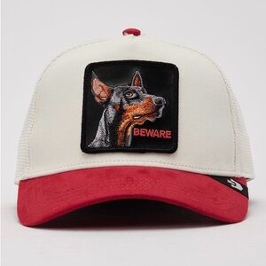 Goorin Brothers THE SUEDE DOBERMAN Trucker Hat. SMOOTH! NWT.